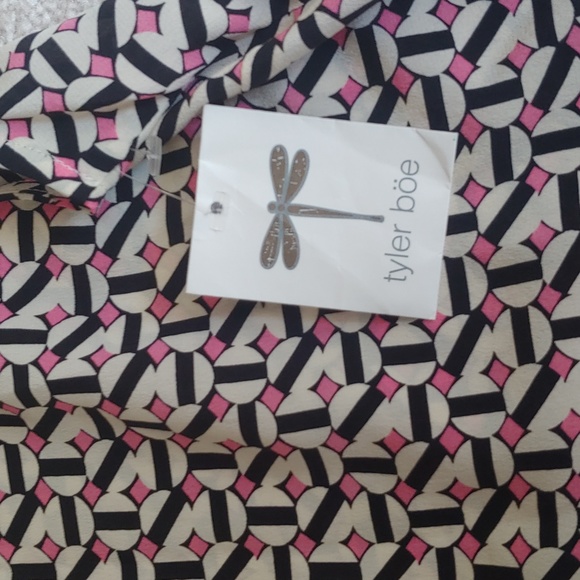 Tyler Boe sleeveless tunic, mock neck geo print, sz XS, new - Picture 11 of 14